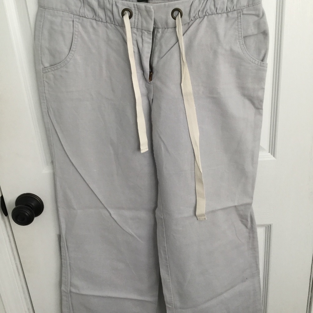 J Crew Linen pants SZ 8